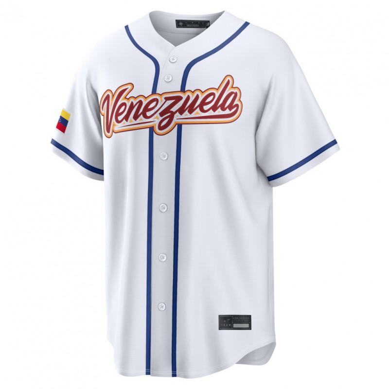 2026 WBC Baseball Jersey Short Sleeve Unisex Embroidered Team Fan Shirt Cotton Blend Sportswear