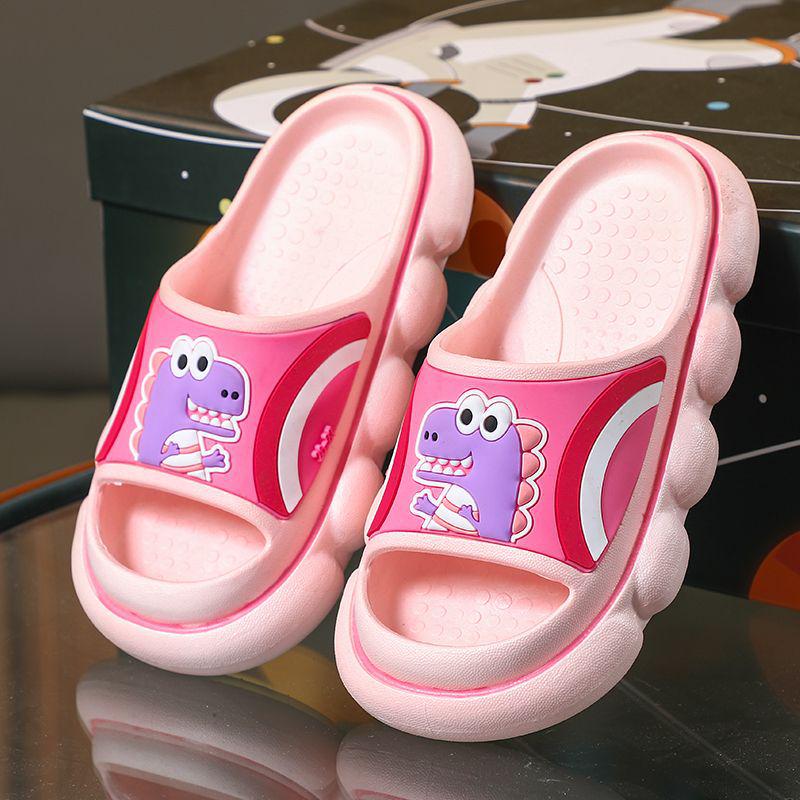 2026 New Style Non-Slip Cartoon Sandals for Boys & Girls – Children s Summer Bathroom Slippers 28/29