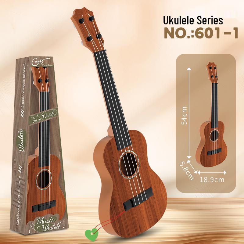 Realistic Guitar Playable Ukulele Toy for Children's Musical Education