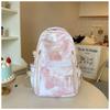 New National Style Versatile Tie-dye Backpack Student Large-capacity Simple Schoolbag Korean Version Niche Personalized Casual Backpack