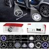 2pcs Led Car Door Logo Welcome Light For Mercedes Benz AMG A C E GLC GLA GLE GLB Class W177 W205 W212 W213 X253 X156 W166 X247