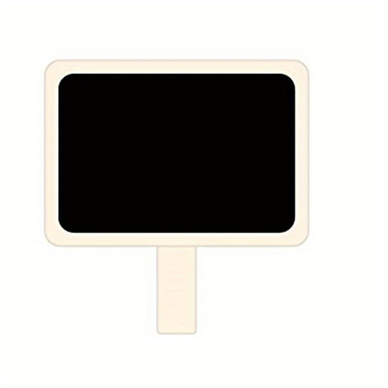 10Pcs Mini Wooden Blackboard Clamps Note Retangle Chalkboard Clip Tag Message Board for Wedding Party Paper Photo DIY