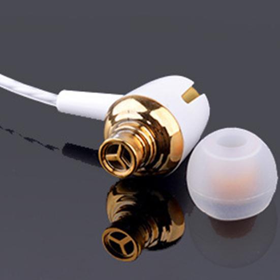 1Set Earphone In-ear Heavy Bass Built-in Microphone Fashion Wired Headset for Game