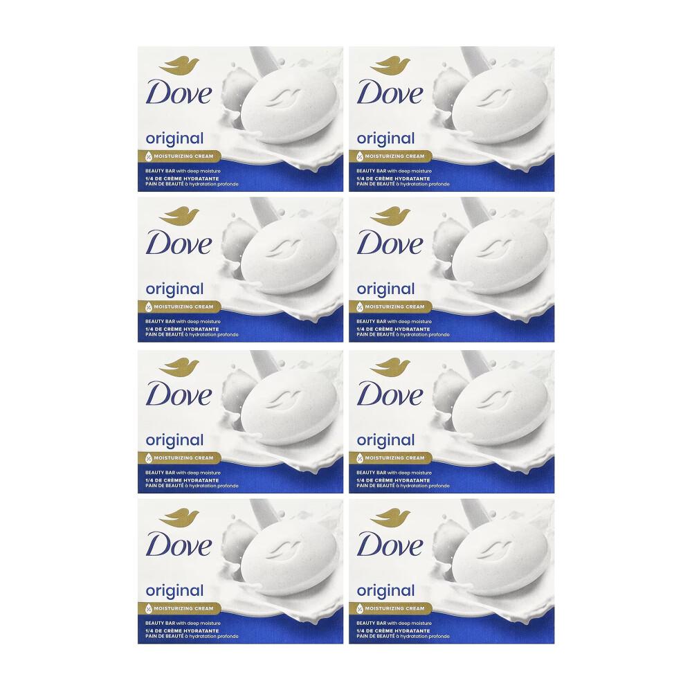 Dove Deep Moisture Beauty Bar Soap, 8-Pack, 106g (3.75oz) Each 106g - 8 ea