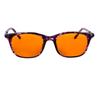 SHINU Women Gaming Glasses Orange Lens Block Blue Light Protect Eyes From Digital Screen Computer Work