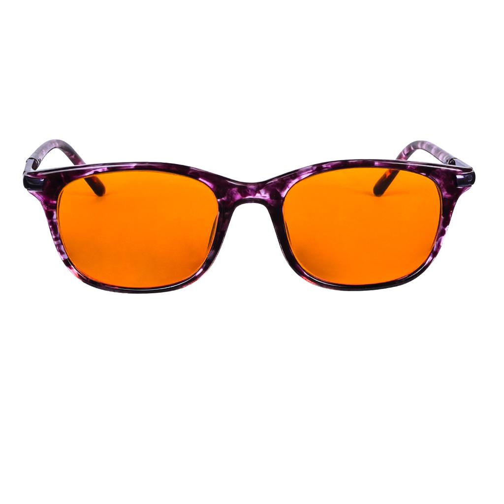 SHINU Women Gaming Glasses Orange Lens Block Blue Light Protect Eyes From Digital Screen Computer Work