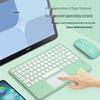 Exquisite Touch Bluetooth Keyboard: Ultra-Thin, Silent, Round Keys, Compatible with iPad/Tablet/Phone for Girls