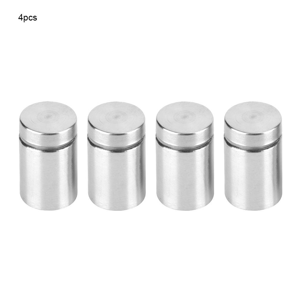 4pcs Stainless Steel Advertising Sign Fixing Screws Hollow Glass Standoff Pin (19*30mm)