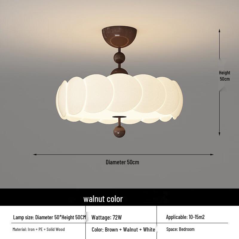 Nouveau Style 50CM Round LED Ceiling Lamp