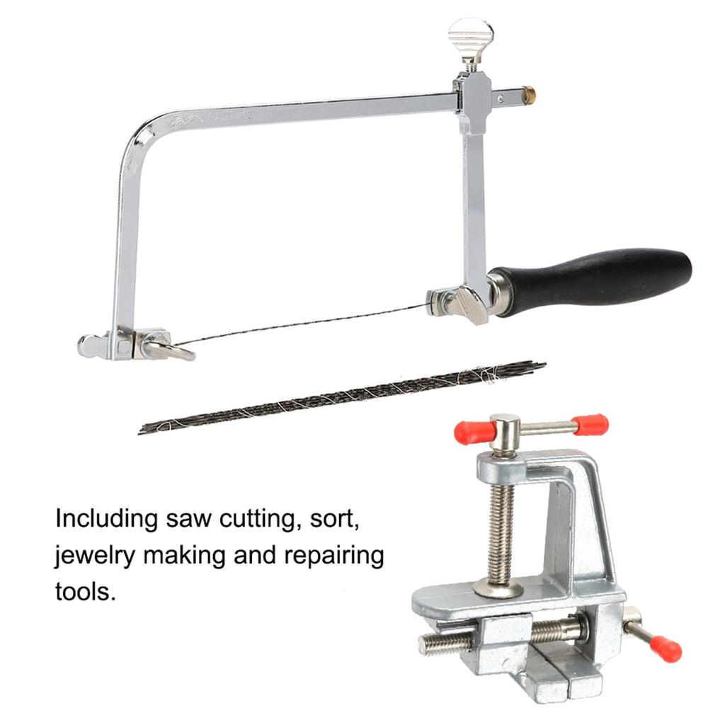 Hacksaw&Saw Blade&Vise Jewelry DIY Repair Tools Set
