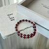 Chinese Style Beaded Bracelet For Women Girls Simple Versatile Bracelet Elastic Beaded Hand Strings Jewelry Accessories Gifts