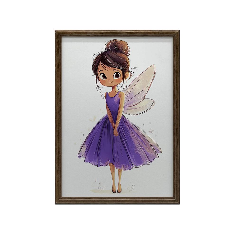 Poster Lovely Fairy Poster Lovely Fairy, 40X50 Cm, Black Aluminum Frame, 230 Gsm Matte Paper