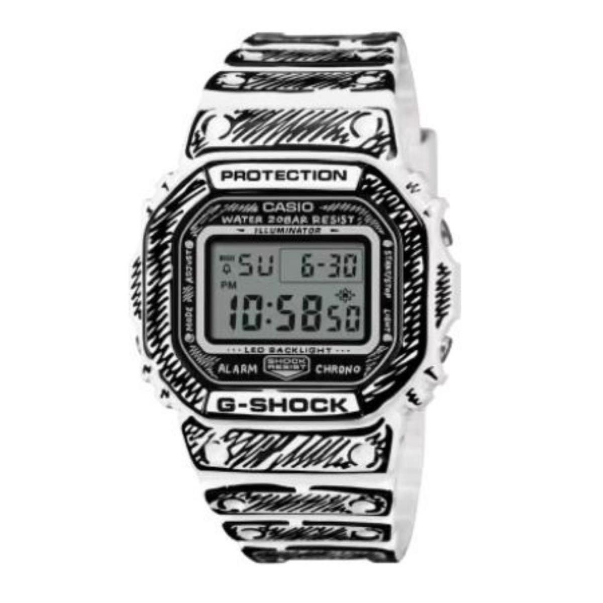 With price tag CASIO G-SHOCK DW-5600JV-7JR Joshua Vides Casio Joshua Vides