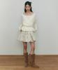 SSEMI Shrring Balloon Mini Skirt(Cr)