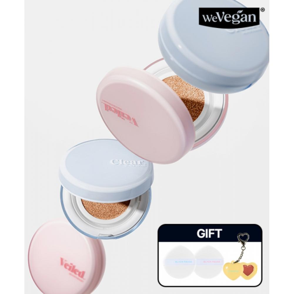 

Black Rouge Thin Layer Veil Clear Cushion 25C nuts/25V butter rim