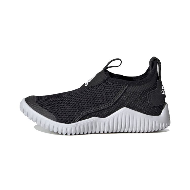 Adidas Rapidazen S Rdy Low Top Running Shoes Kids Sneakers Black FX2573
