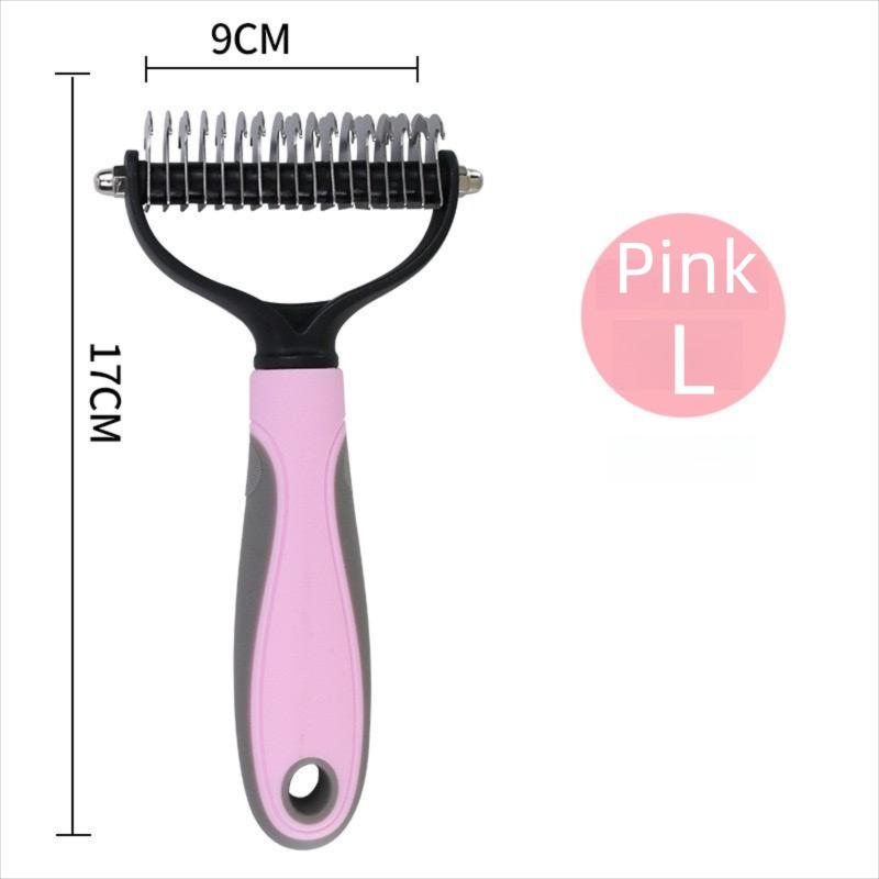 Professional Pet Deshedding Brush Dog Hair Remover Pet Hair Knot Cutter Puppy Cat Comb Brushes Dogs Grooming Shedding Supplies