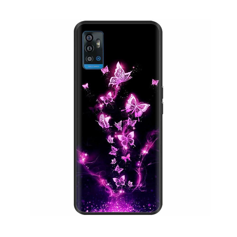 For ZTE Blade A51 Case BladeA71 Stylish Painted Silicone Soft Protector Back Cover For ZTE Blade A71 A7030 BladeA51 Phone Cases