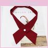 Student Graduation Cross Neck Bow Tie Accessory For Academic Attire