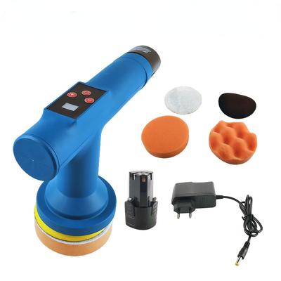 300W 12V Cordless Portable Polisher 9 Gears Adjustable Automotive Waxing Repairing Sander Electric Car Polishing Machine