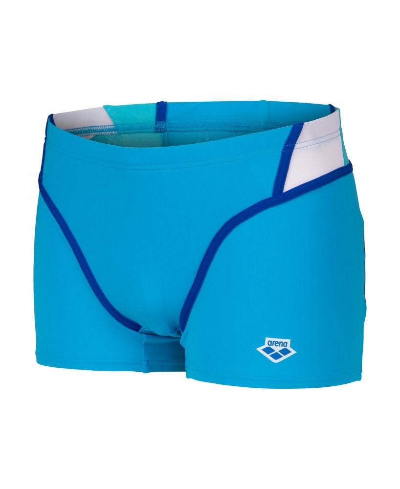 Arena Stroje Pływackie Men's Icons Swim Short Panel Turquoise Water White Neon Blue 006752/888 D5 85