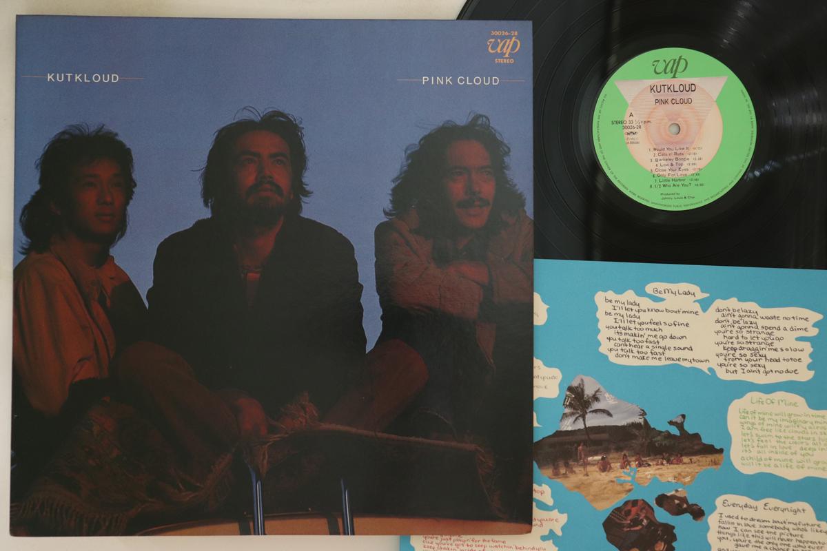 

Виниловая пластинка PINK CLOUD Kutkloud 3002628 VAP 1982 Япония Японский PopRock Б/у