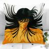 New Custom Saint Seiya Pillowcases Printed Square Pillowcase Home Decorative Zipper Pillow Cover 35X35Cm40X40Cm(One Side)