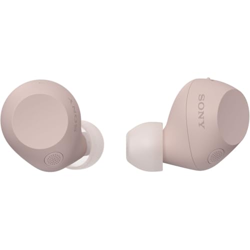 Sony WF-C710N Pink Wireless Earphones Noise Cancelling Bluetooth Long Battery Life IPX4 Waterproof Lightweight Compact Multi-Point Connection