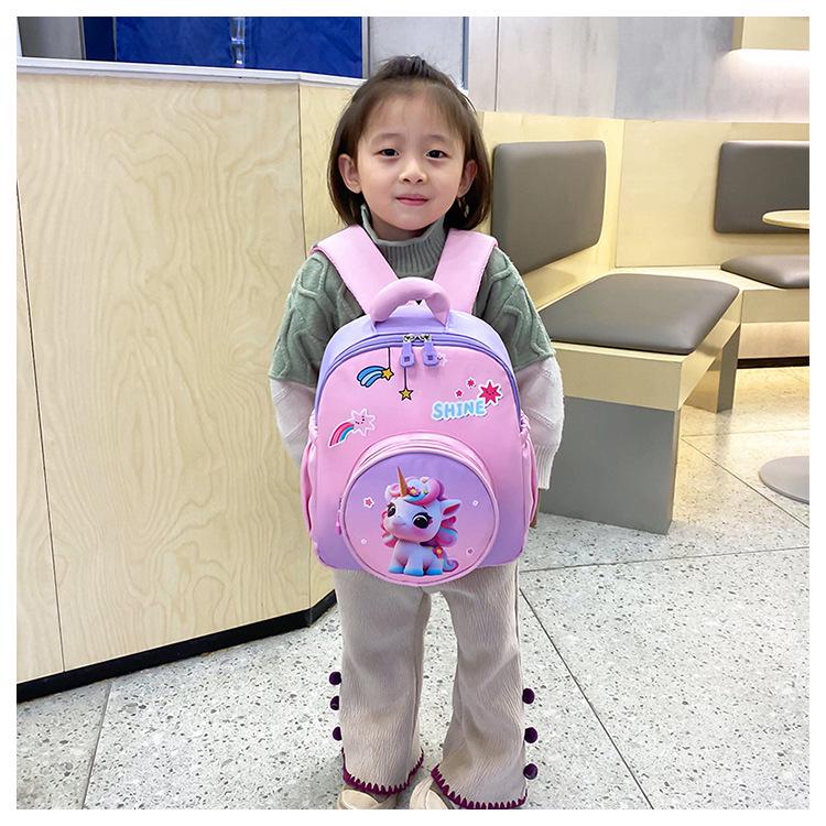 Cute Dinosaur & Unicorn Children's Backpack for Preschool or Kindergarten 