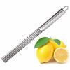 Stainless Steel Handheld Citrus Lemon Zester Grater Long Chocolate Grater Cheese Grinder Fruit Peeler Ginger Garlic Kitchen Tool