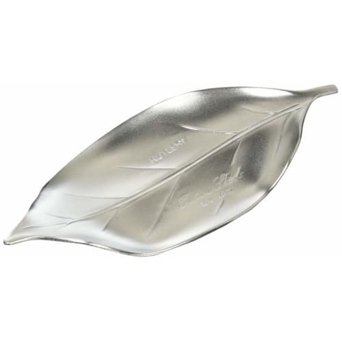 

Sato Metal Industry SALUS Leaf Chopstick Rest, Matte Stainless Steel, Made in Japan