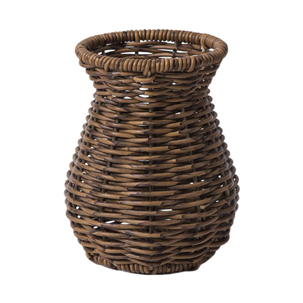 Handwoven Holder Natural Looking Decorative Vase for Living Room & Wedding Arrangements