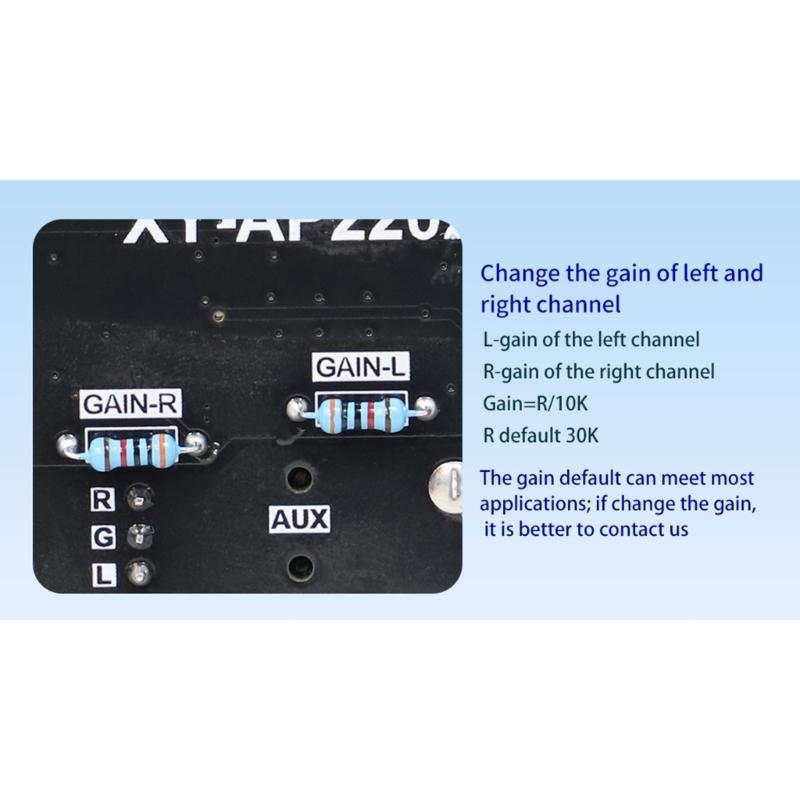 Leistungsstarke digitale Verstärkerplatine 220W pro Kanal für Heimkino und Musikliebhaber High-End-Audiophile-Setups