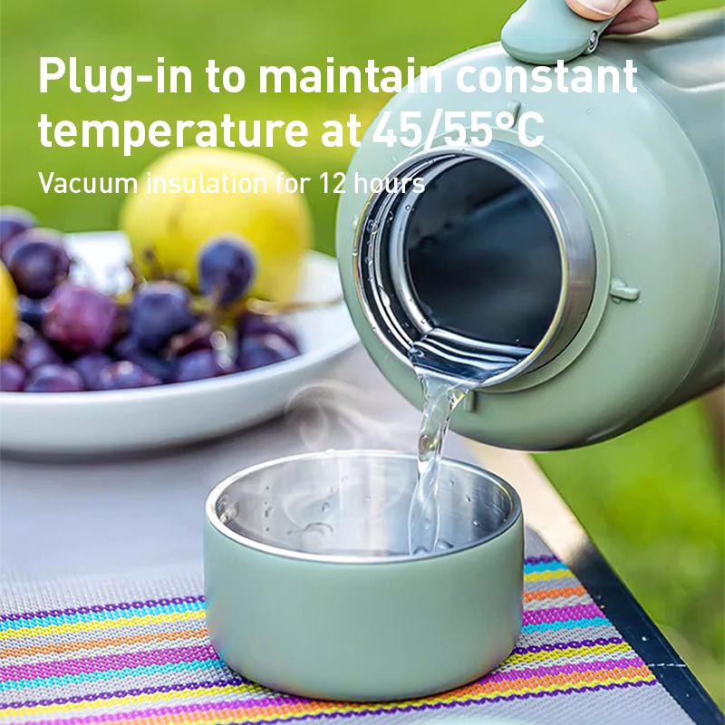 Philips Draagbare Waterkoker AWP2785 Elektrische Waterkoker Beker 5 temperatuurinstellingen 1000 ml SUS316 roestvrij staal