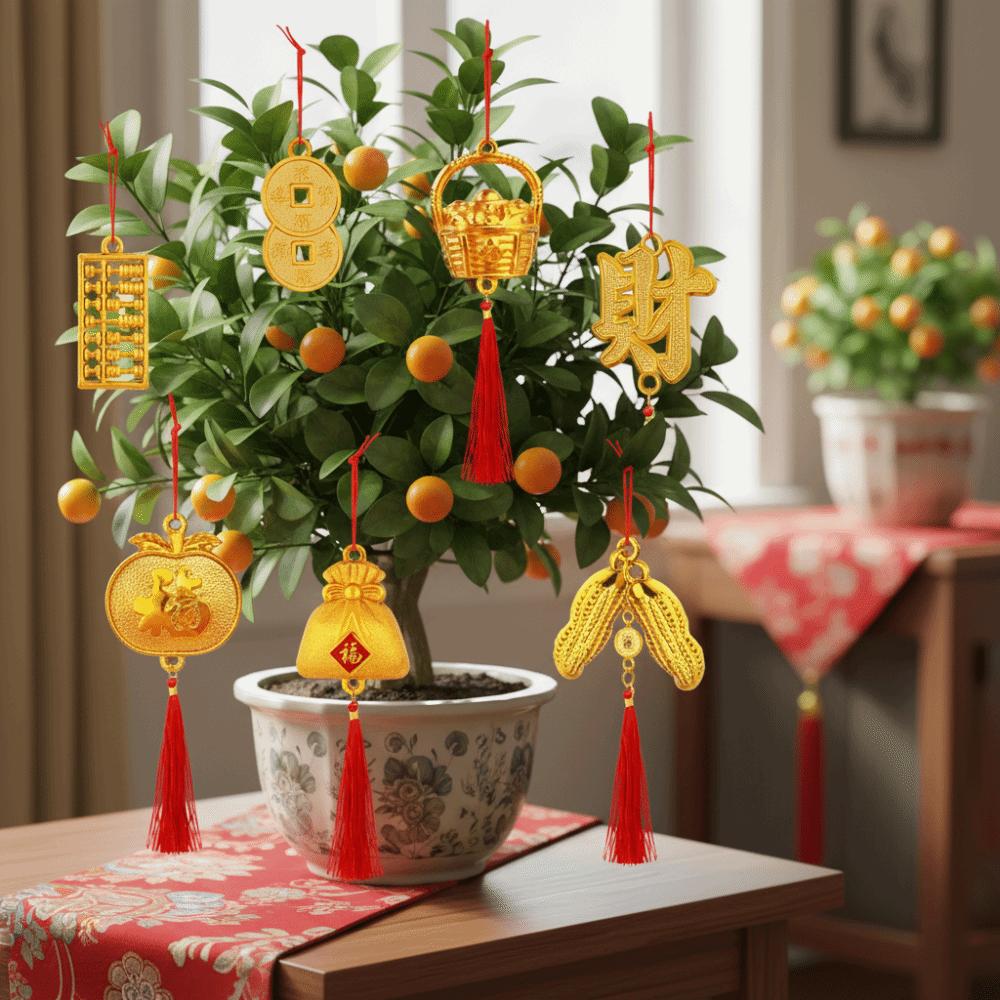Lantern Pendant Chinese New Year Decoration Arrangement Props Hanging Decor Hanging Decoration Festival Ornaments