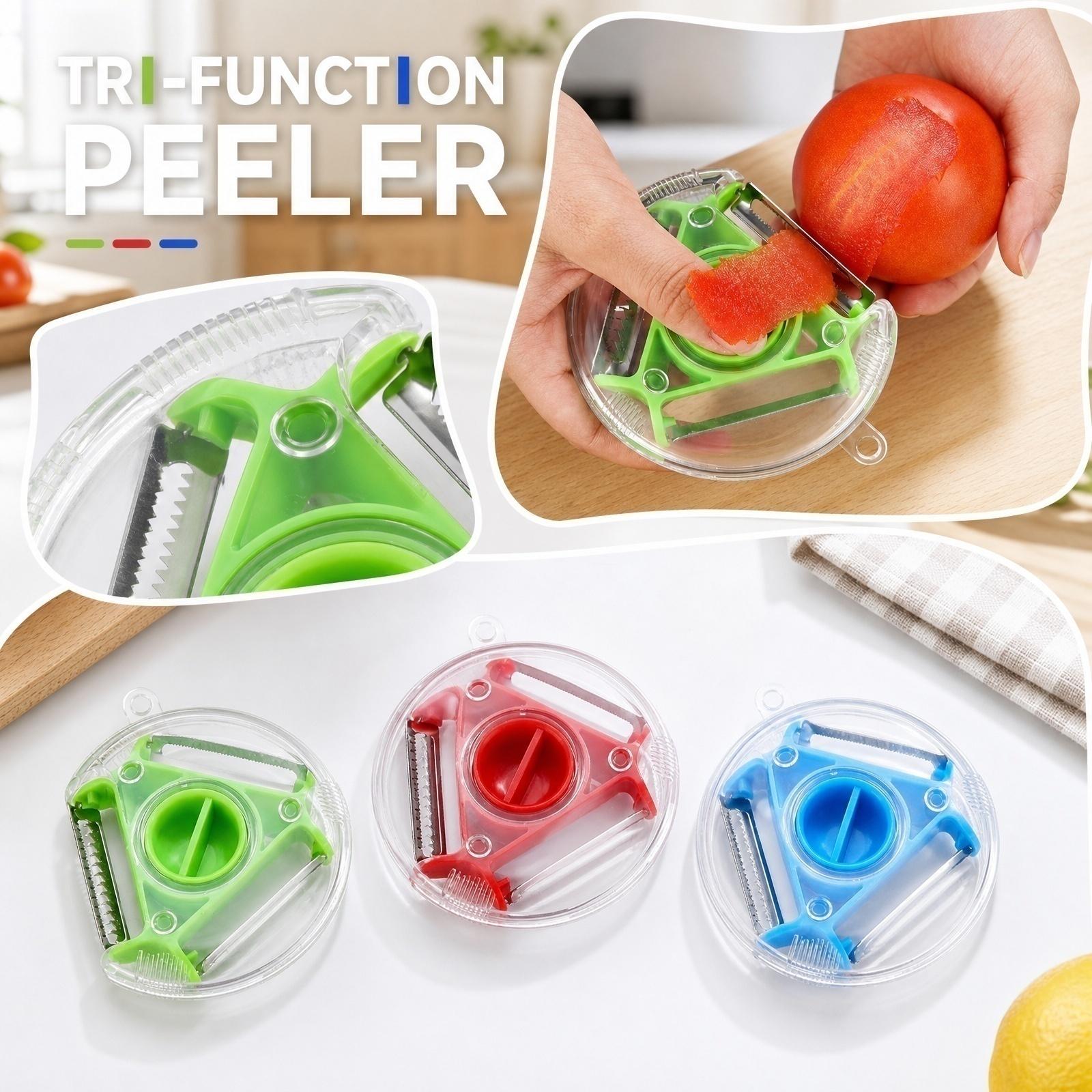 Multi-Function Peeler, Random Color, Vegetable Kitchen Tool One Size