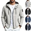 Men's Thin Loose Outdoor Sports Hooded Jacket Autumn Casual Jacket