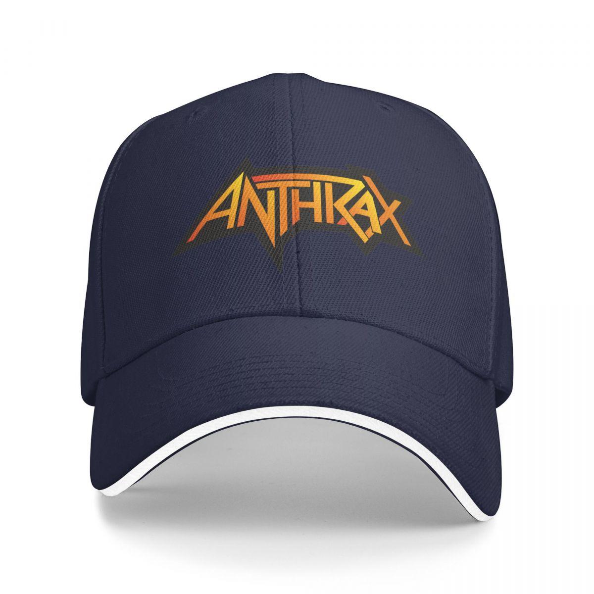 

Anthrax Band Hats Adult Fashion Dad Hat Trucker Hat Fishing Hat Adjustable Polyester Baseball Caps Summer One Size