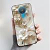 For Nokia 1.4 TA-1322 Nokia 3.4 TA-1288 TA-1285 TA-1283 Case Fashion Flower Painted Phone Casing Black Soft Silicone Back Cover