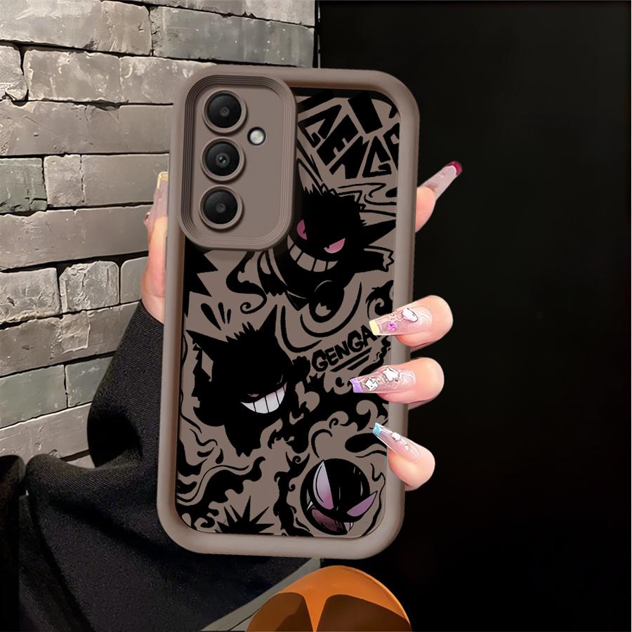 Case for Samsung Galaxy A14 A04 A17 A16 A06 A11 A13 A30 A15 A05 A20 A12 A07 A50 Phone Cover Pokemon Cool Gengar