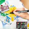12/24pcs/set Color Fabric Marker Pen Washable Markers Markers Set  School Supplies Art Supplies for Artist