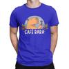 CafeBara Cute Coffee Capybara Novelty 100 Cotton TShirt capybara Tees Tops For Unisex