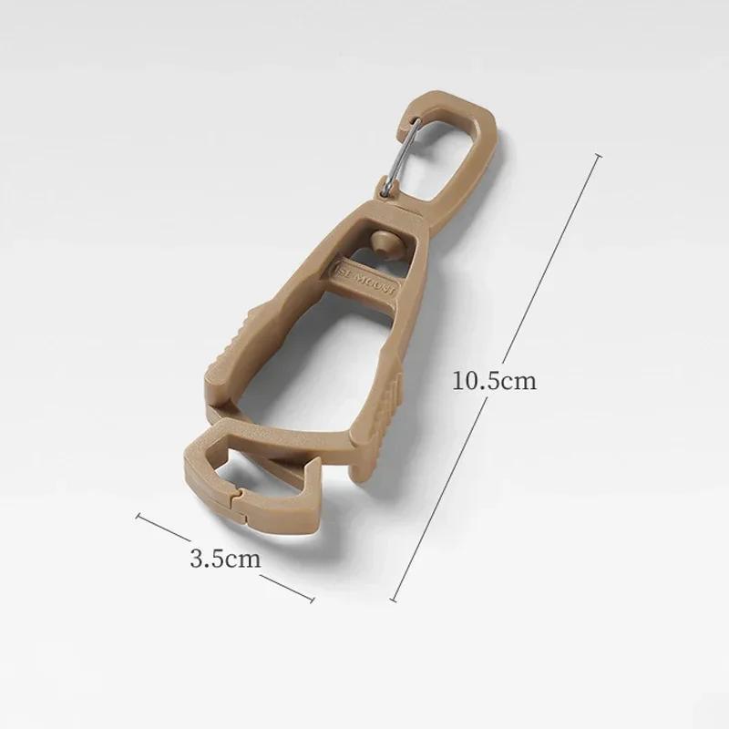 1 SZT Klips Wieszak Uchwyt na Rękawice Ochronne Plastikowy Klips do Rękawic Roboczych Zacisk Roboczy Ochraniacz na Rękawice Ochronne Narzędzie Wielofunkcyjne