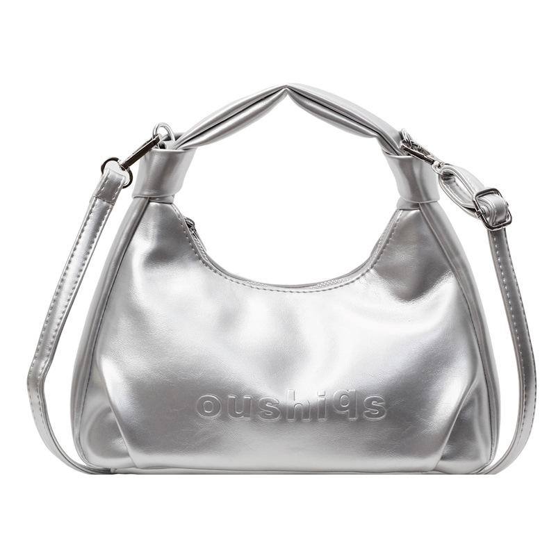 Women's Bag Summer New Pleated Fashion Popular Shoulder Messenger Bag Portable Commuter Texture