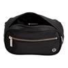 Lululemon 1.8L Wunderlust Metal Logo Zipper Closure Nylon Chest Bag Waist Bag Unisex Bags Black LU9AXES-0001