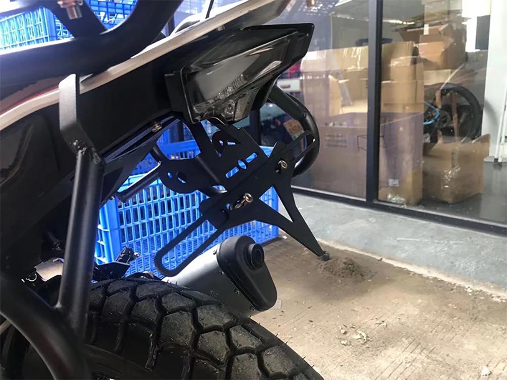 KTM 390 Adventure 2021-2023 Rear License Plate Frame Short Tail Bracket