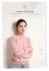 Women's High-Neck Cashmere Wool Pullover - Thick, Solid Color, Loose Fit, Autumn/Winter Sweater