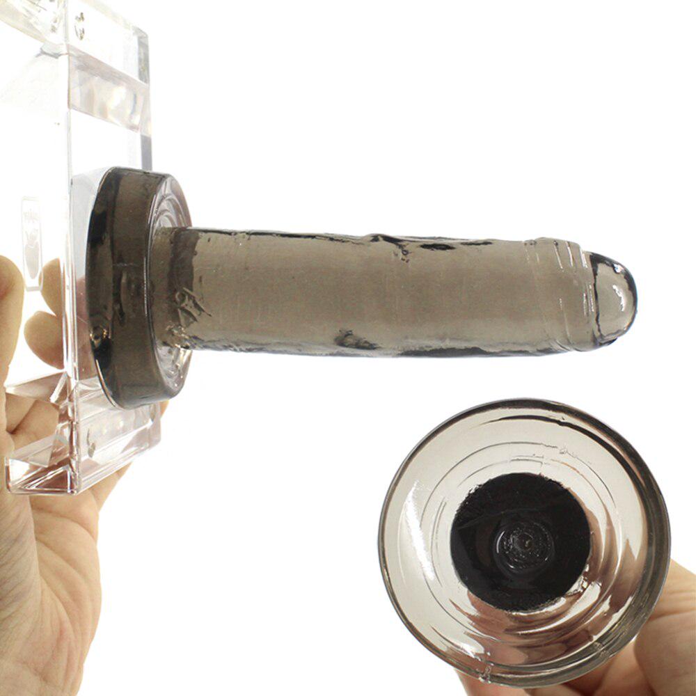 Soft Jelly Dildo Anal Butt Plug Realistic Penis Strong Suction Cup Erotic Dick G-spot Orgasm