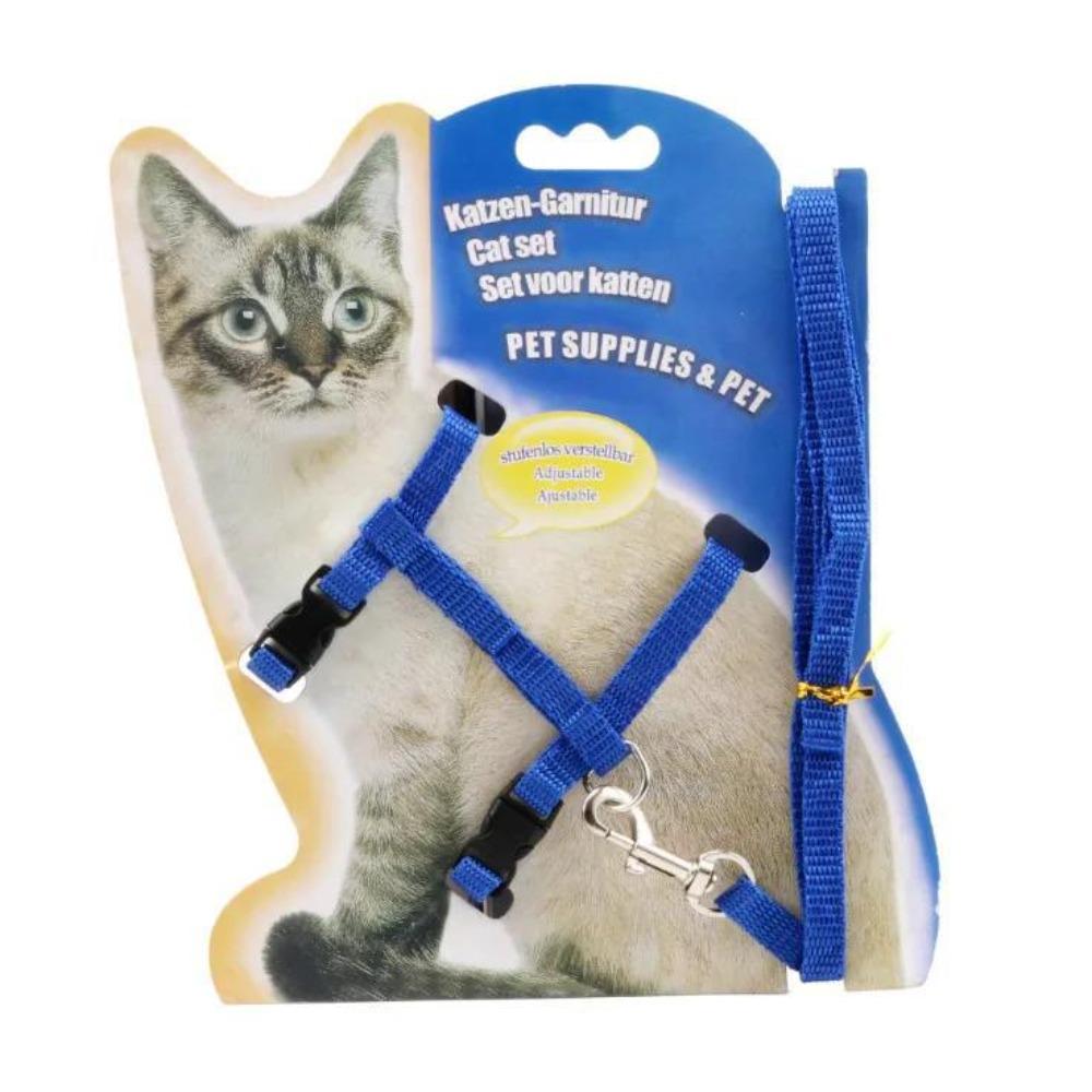 Cat Towing Rope for Preventing Escape Specifically Designed for Outdoor Use Small Milk Cats Pets Chest Protection Harness Chain