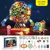 Children's 4D Colorful Magnetic Building Blocks - Strong, Educational Emerald Tiles